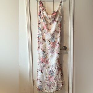 Pretty little things multi floral maxi dress